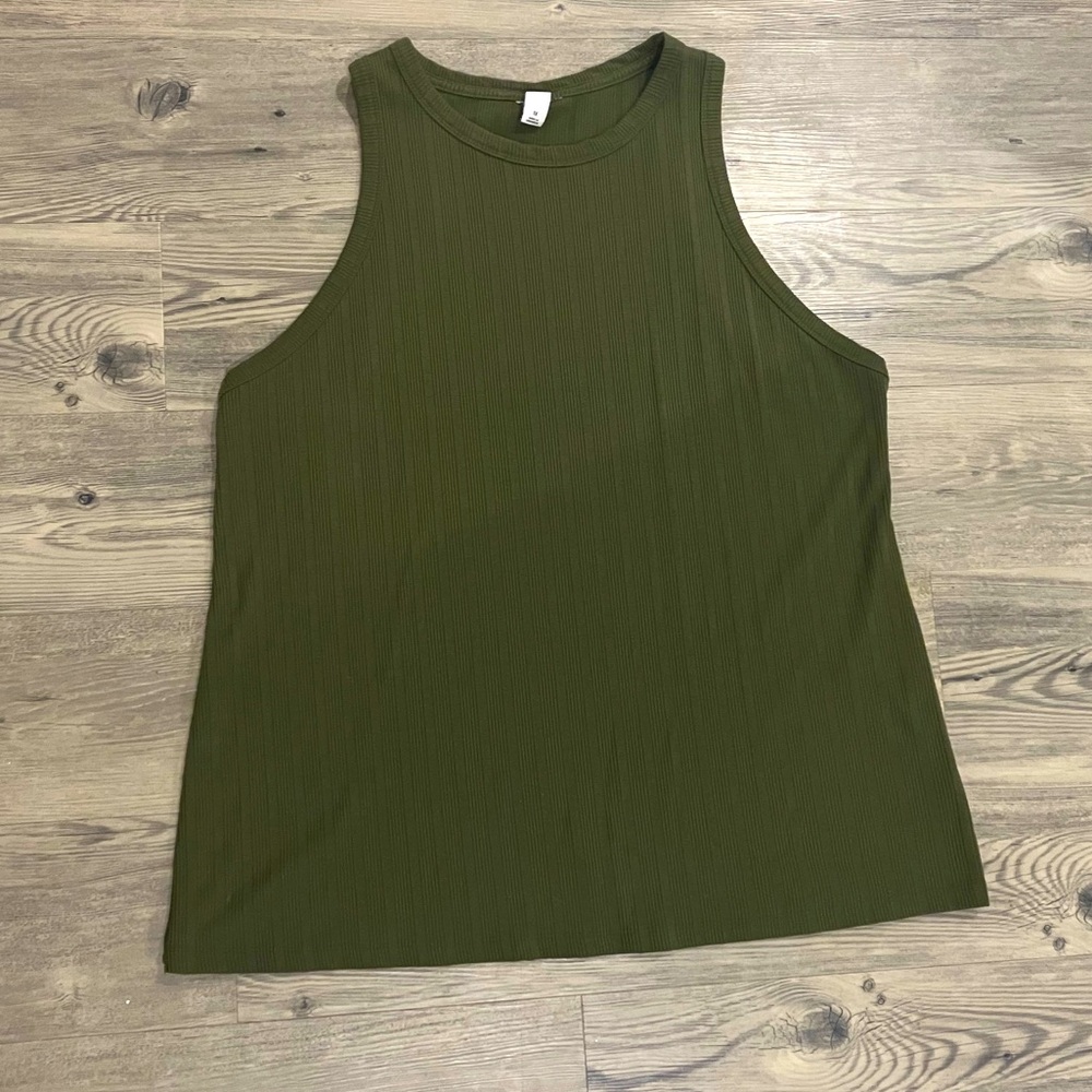 Olive Green Tank Top